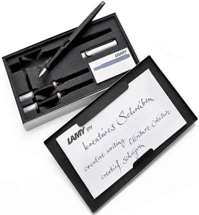 Alt view image 5 of 5 - Fountain Pen Flat Tip Art Professional Parallel Pen Stationery Supplies Gift