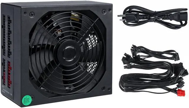 Alt view image 5 of 5 - 750W Full Module Power Supply 110-230V 14cm Fan 24 Pin PCI SATA 12V EU/US/AU Plug Computer Power Supply