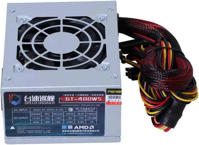 Main image of 300W PC Power Supply ATX SFX Mini Computer Case Power Supply Support 6Pin for Intel AMD GT-400WS