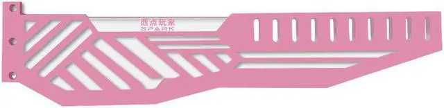 Alt view image 2 of 4 - Zone Graphics Card Bracket Pink 5V 3Pin ARGB Acrylic Material for PC