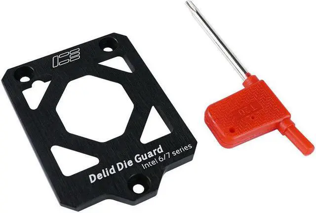 Alt view image 3 of 3 - CPU Open Cover Protector Cooler Delid Die Guard For INTEL 6700K 7700K 8700K