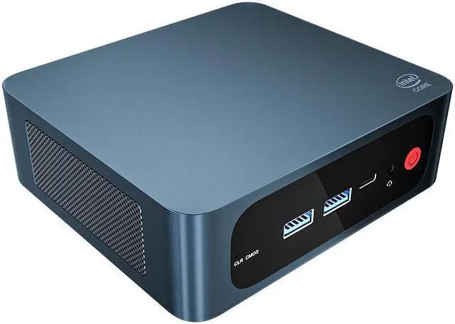 Main image of Speed S1 Mini PC Intel i3-8109U 8GB DDR4-2400MHz RAM 256GB NVMe SSD WiFi5 RJ45 1000M LAN  Type-C Dual Screen 4K 60FPS Windows10 Pro Mini Computer