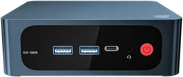 Alt view image 2 of 5 - Speed S1 Mini PC Intel i3-8109U 8GB DDR4-2400MHz RAM 256GB NVMe SSD WiFi5 RJ45 1000M LAN  Type-C Dual Screen 4K 60FPS Windows10 Pro Mini Computer
