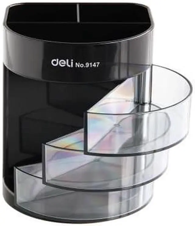 Alt view image 2 of 5 - 9147 Multifunctional Pen Holder Office Business PlasticPen Holder Creative Fashion Receiving Pen Holder