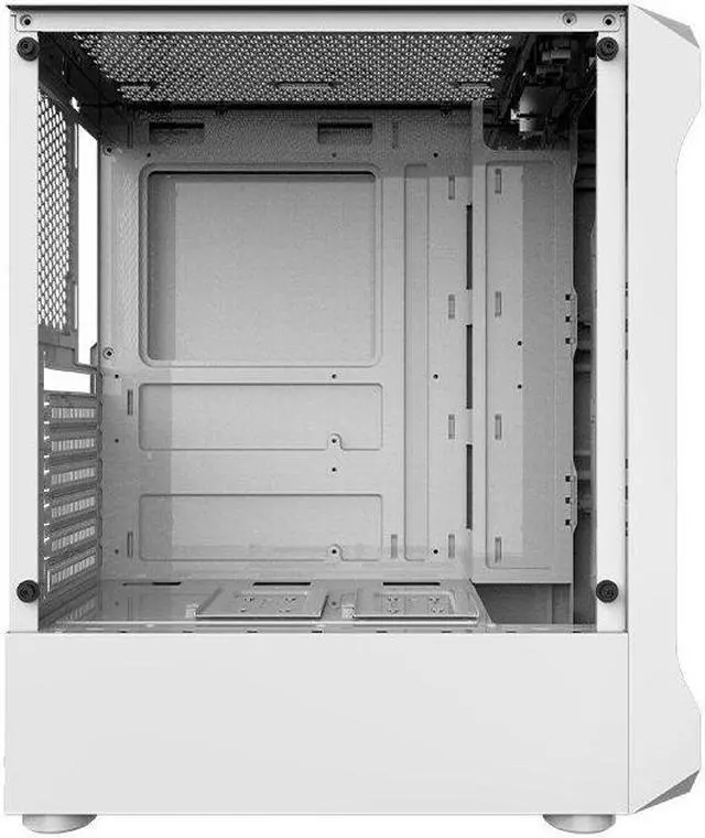 Alt view image 4 of 5 - Towers Computer Gaming Case Desktop Computer Support M-ATX/ ITX Motherboard With Tempered Glass