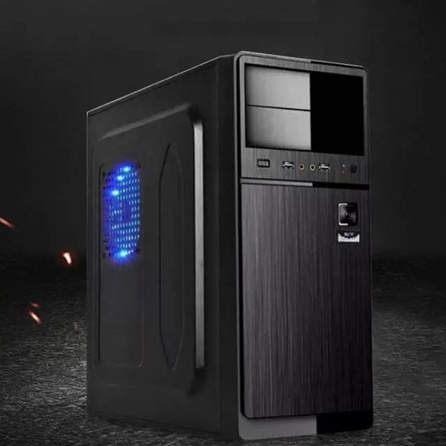 Alt view image 2 of 4 - T5 Computer Case SECC Sheet ATX mATX Desktop Chassis Gaming PC Case Support 26cm Graphics Card