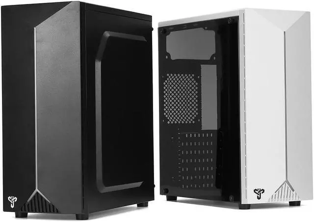 Alt view image 4 of 5 - Gaming pc case Acrylic transparent side panels Electric contest gaming with RGB belt support USB3.0 4 Cooling fan 2SSD 1HDD 310mm Graphics card 3 size of mainboard Computer Case