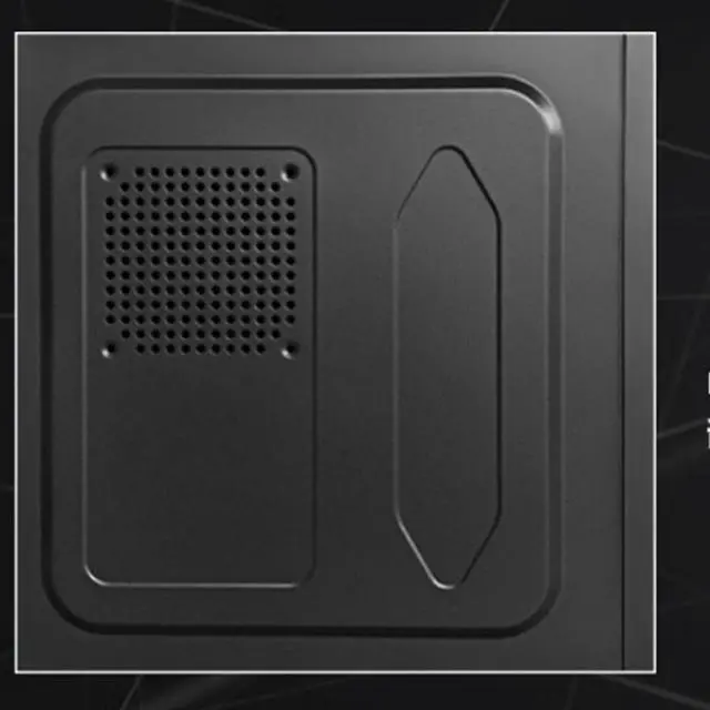 Alt view image 3 of 4 - T5 Computer Case SECC Sheet ATX mATX Desktop Chassis Gaming PC Case Support 26cm Graphics Card