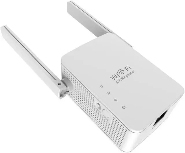 Main image of 300M WiFi Repeater WiFi Range Extender Dual Antenna 2.4GHz Mini Booster Rj45 Port Wireless AP Ethernet Bridge