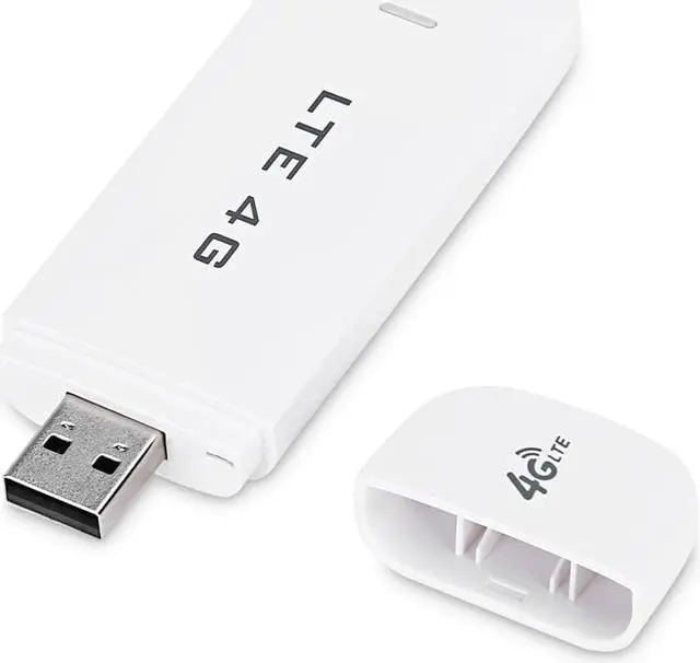 Alt view image 4 of 5 - 3G/4G Wifi Wireless Router LTE 100M SIM Card USB Modem Dongle White Fast Speed WiFi ConnectionDevice