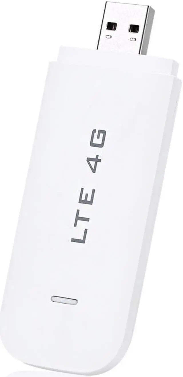 Alt view image 3 of 5 - 3G/4G Wifi Wireless Router LTE 100M SIM Card USB Modem Dongle White Fast Speed WiFi ConnectionDevice