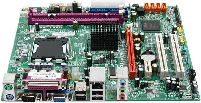 Alt view image 2 of 5 - G31-775 MicroATX Motherboard Main Board for Intel LGA 775