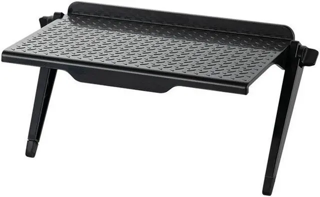 Alt view image 2 of 5 - ABS Computer Monitor Shelf Desktop Screen Top Shelf TV Buddy Organizer Storage Rack Shelf For Home Office Decoration