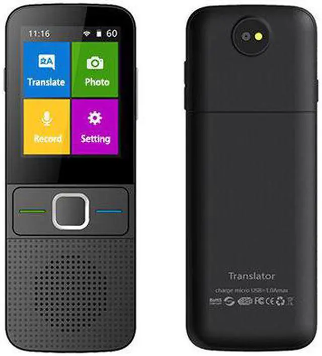 Main image of T10 Real-Time Language Translator 137 Languages Support 14 Off-Line Languages Photo Translation