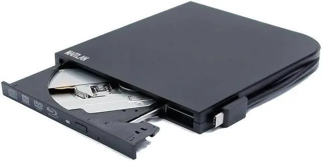 Alt view image 2 of 3 - External 4K UHD HD 3D Blu-Ray Disc Player USB3.0 Type-C USB-C 2-In-1 6X BD-R BD-RE DL BDXL 100GB DVD-R M-Disc Burner Portable Optical Drive for Windows 10 For Mac OS Laptop & Desktop PC