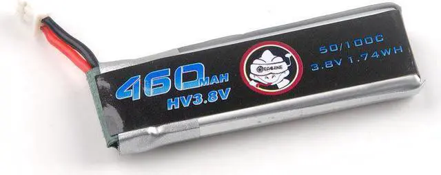 Alt view image 2 of 4 - 5X3.8V 460mAh 50C/100C 1S Lipo Battery 60*18*7mm PH2.0 Output for Novice-II FPV Racing Drone
