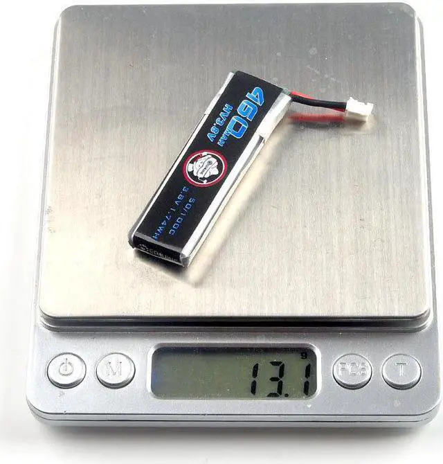 Alt view image 4 of 4 - 5X3.8V 460mAh 50C/100C 1S Lipo Battery 60*18*7mm PH2.0 Output for Novice-II FPV Racing Drone