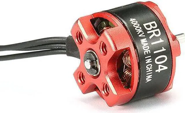 Alt view image 4 of 5 - Racing Edition 1104 BR1104 4000KV 1-2S Brushless Motor For 100 120 150 Glass RC Drone FPV Racing