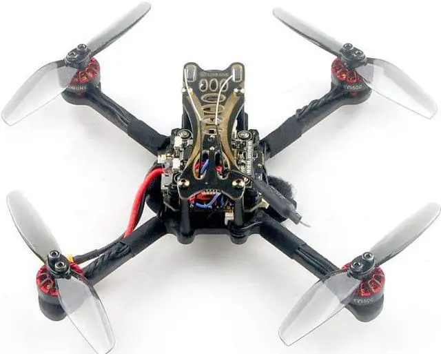 Alt view image 5 of 5 - Novice-III V2 135mm 2-3S 3 Inch FPV Racing Drone RTF & Fly more w/ 5.8G 40CH EV800 Goggles 2.4GHzT-lite CC2500 Radio Transmitter Caddx Ant ECO 2.1mm Cam
