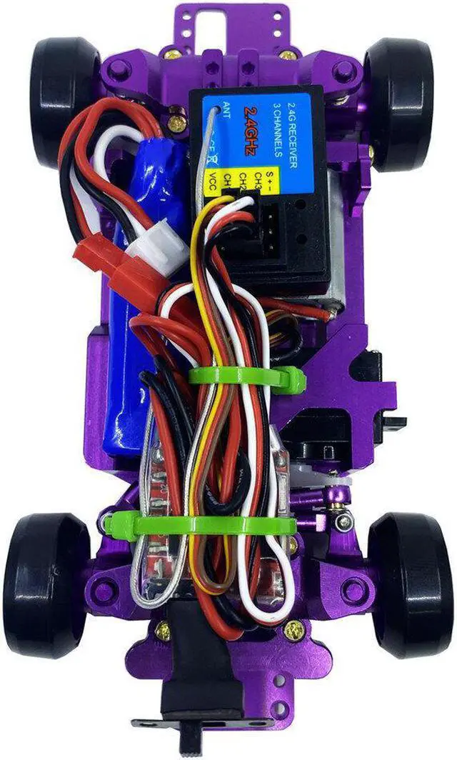 Alt view image 4 of 5 - 1/28 530 4WD Metal RearRepellent RC Car Transmitter Electric DRZ XRX Mini Z Racing Car RC Model RTR