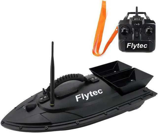 Alt view image 2 of 5 - 2011-5 Generation Fishing Bait Rc Boat Kit Without Circuit Board Battery Motor Servo