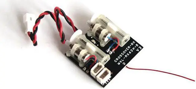 Main image of MXL-RX62H V3 RC Airplane Receiver Integrated with Dual Servo forDSMX DMS2 FUTABA SFHSS
