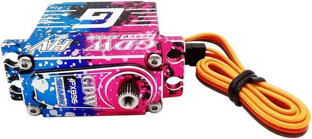 Alt view image 3 of 5 - IPX896 Shark 43KG 120° / 180° Steel Gear Brushless Waterproof Digital Servo For RC Models RC Car Robot