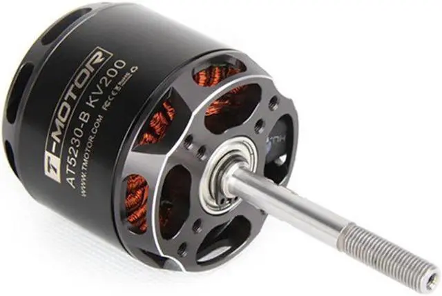 Alt view image 2 of 4 - AT 5230-B 25-30CC 6-12S 200KV Long Shaft Outrunner Brushless Motor For RC Airplane Fixed Wing