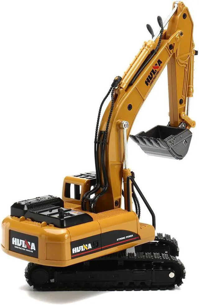 Main image of 1:50 Alloy Excavator Diecast Model High Simulation Engineering Digging Machine Kids Toys