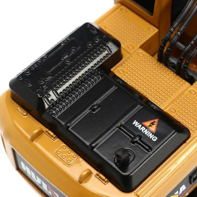 Alt view image 2 of 5 - 1:50 Alloy Excavator Diecast Model High Simulation Engineering Digging Machine Kids Toys