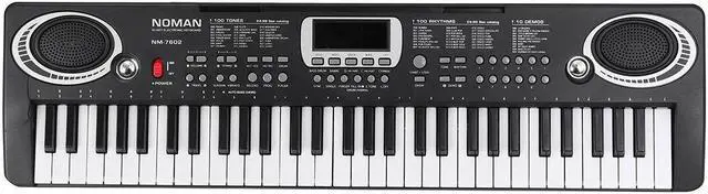 Alt view image 2 of 5 - 61 Key Multifunctional Musical Eletronic Keyboard