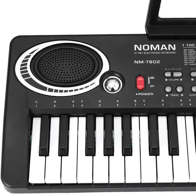 Alt view image 4 of 5 - 61 Key Multifunctional Musical Eletronic Keyboard