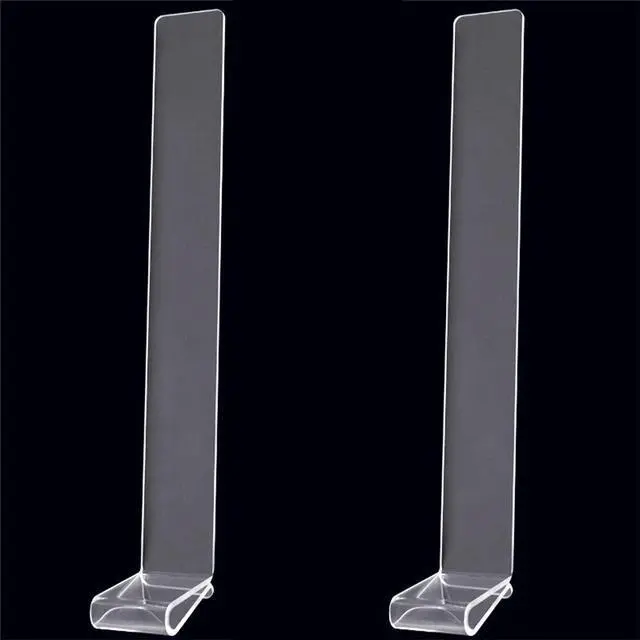 Main image of 2Pcs Clear Music Clips Sheet Music Holders Wind Clips for Music Stand Music Page Holder Music Book Clips Easy to Read