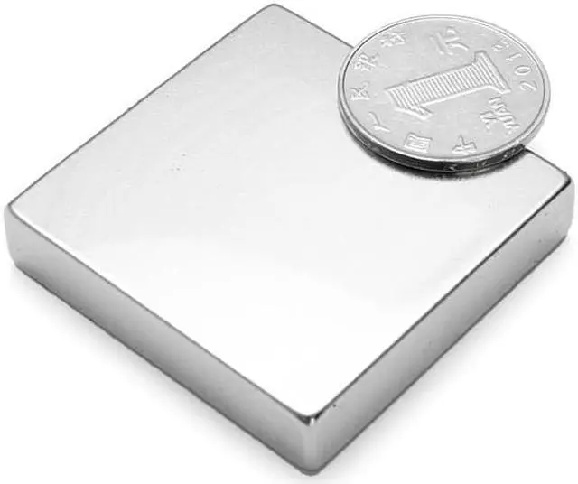 Alt view image 2 of 5 - One Huge Strong Neodymium Block Magnet 50mmx54mmx10mm N35H
