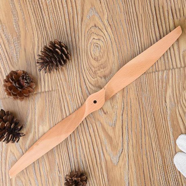 Alt view image 3 of 5 - 1710 17X10 Inch Wooden Electric Propeller Blade CCW for RC Airplane