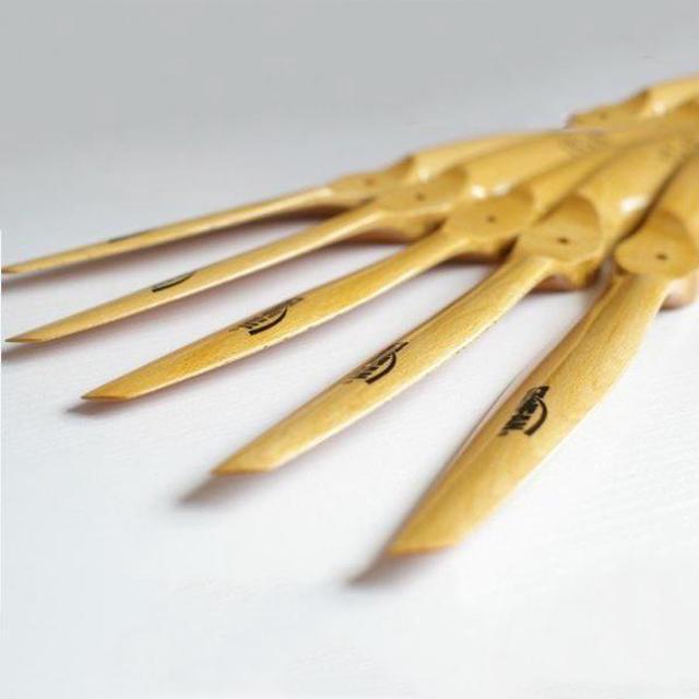 Alt view image 5 of 5 - 1710 17X10 Inch Wooden Electric Propeller Blade CCW for RC Airplane