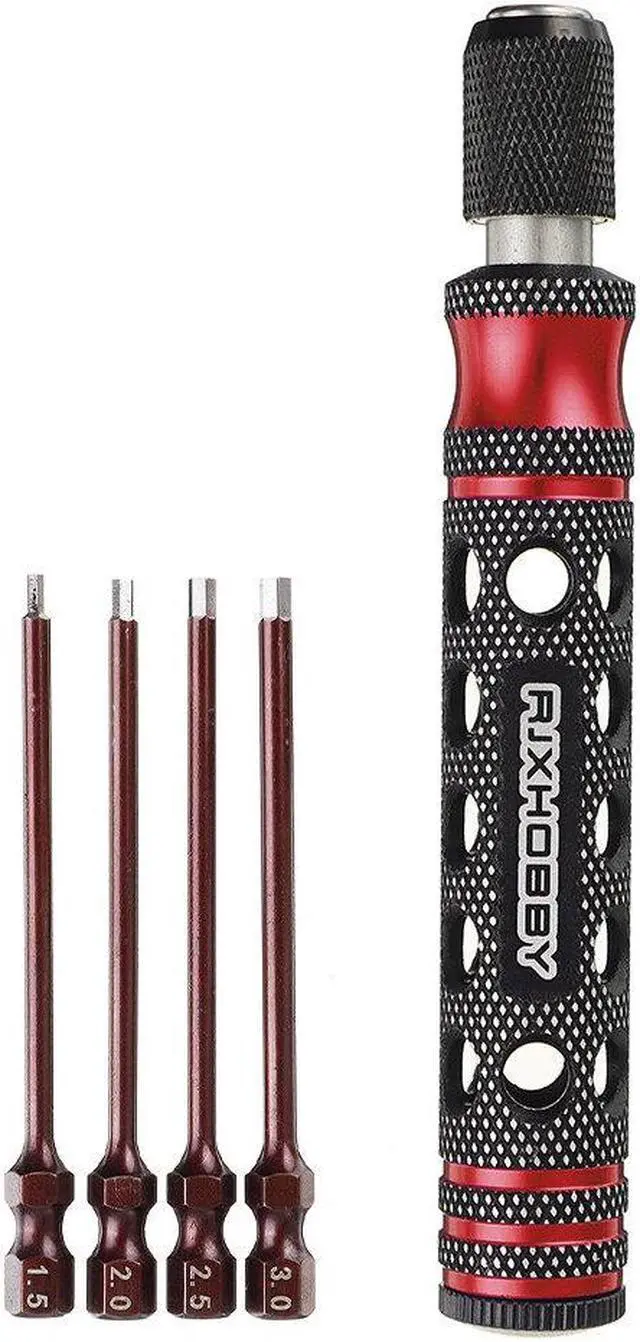 Alt view image 2 of 5 - 4in1 6.35mm Hex Screwdriver 1.5/2.0 /2.5/3.0mm for RC Drone Repair