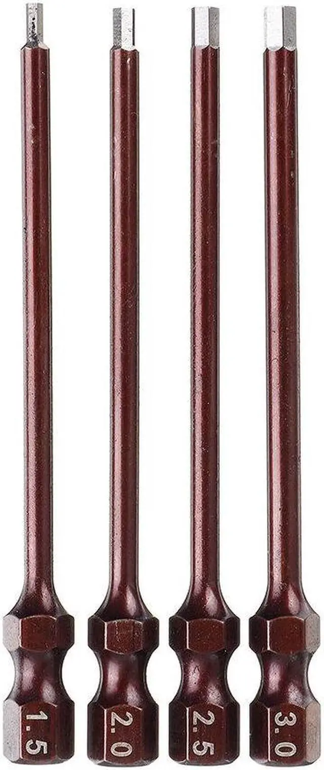 Alt view image 4 of 5 - 4in1 6.35mm Hex Screwdriver 1.5/2.0 /2.5/3.0mm for RC Drone Repair