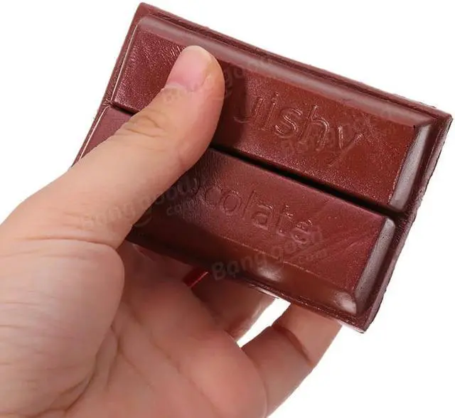 Alt view image 3 of 5 - Squishy Chocolate 8cm Sweet Slow Rising With Packaging Collection Gift Decor Toy