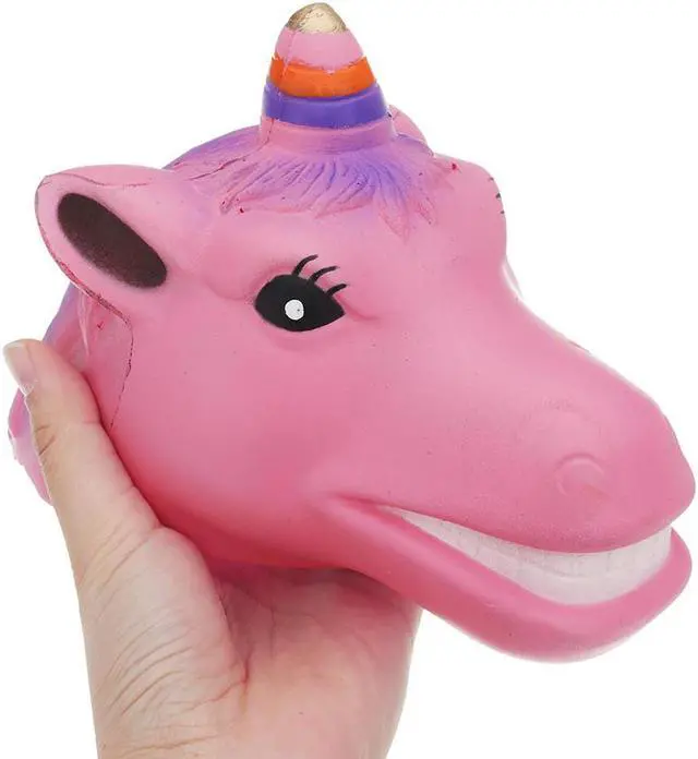 Main image of Unicorn Horse Head Squishy Toy 18*9*13CM Slow Rising Soft Gift Collection