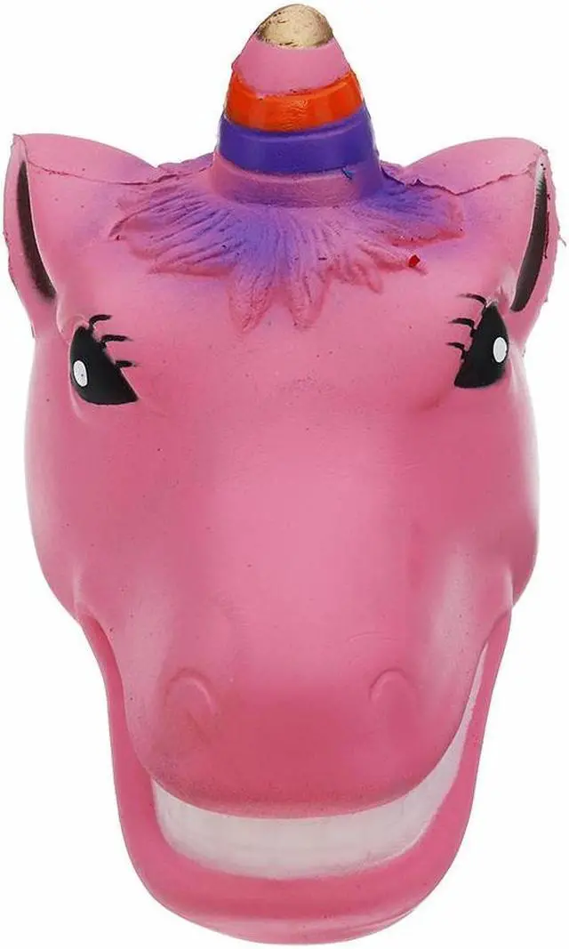 Alt view image 3 of 5 - Unicorn Horse Head Squishy Toy 18*9*13CM Slow Rising Soft Gift Collection