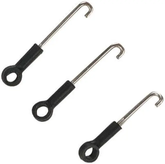 Alt view image 2 of 5 - E160 RC Helicopter Spare Parts Lower Connect Buckle Rod Set