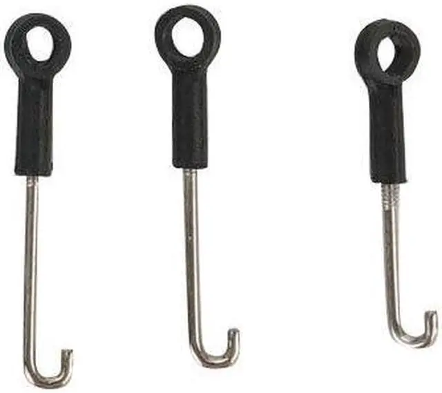 Alt view image 5 of 5 - E160 RC Helicopter Spare Parts Lower Connect Buckle Rod Set
