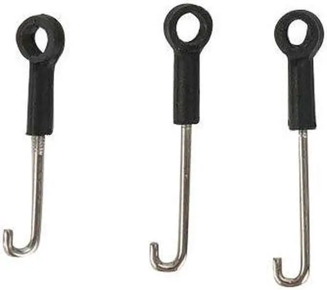Alt view image 4 of 5 - E160 RC Helicopter Spare Parts Lower Connect Buckle Rod Set