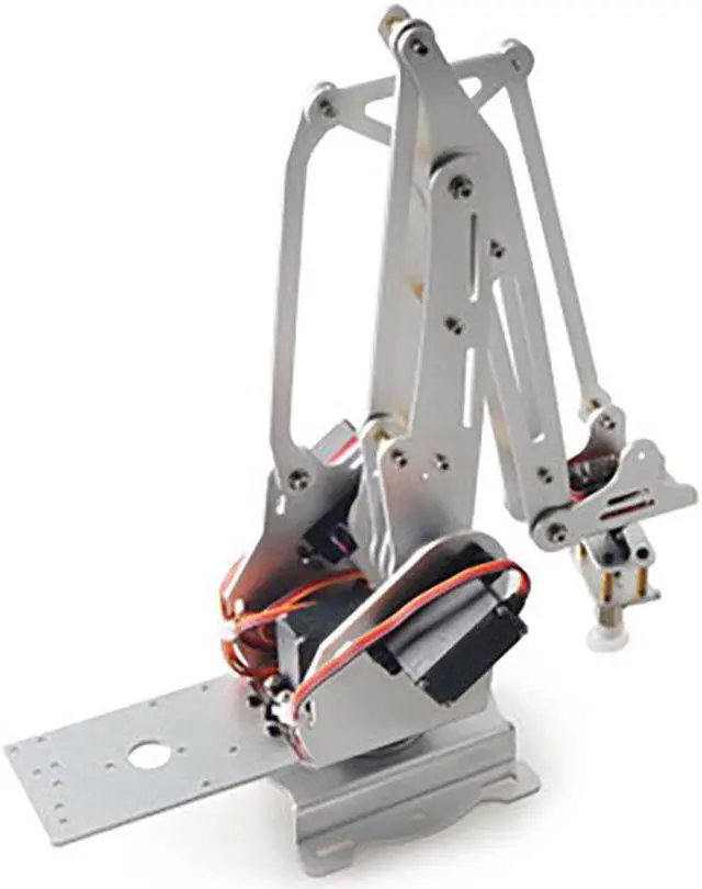 Alt view image 3 of 5 - 3 DOF Palletizing Robotic Arm 3-Axis Robot DIY 3D Printer with 180° MG996R Servo for Robotic Education