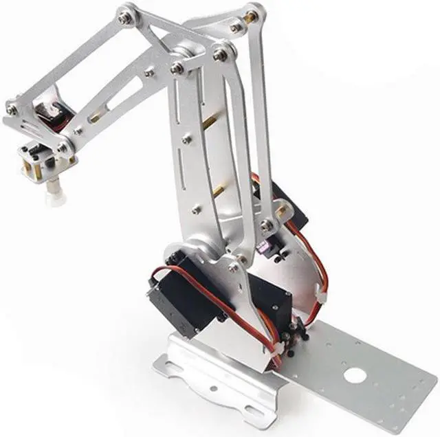 Alt view image 4 of 5 - 3 DOF Palletizing Robotic Arm 3-Axis Robot DIY 3D Printer with 180° MG996R Servo for Robotic Education