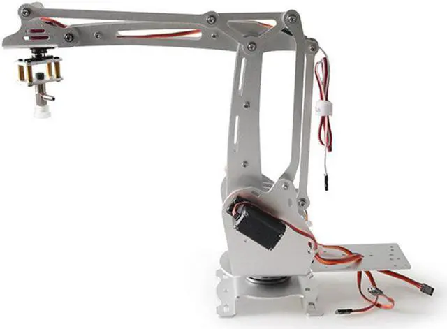 Alt view image 5 of 5 - 3 DOF Palletizing Robotic Arm 3-Axis Robot DIY 3D Printer with 180° MG996R Servo for Robotic Education