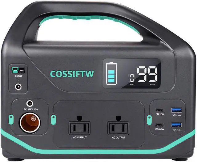 Main image of 500W/1000w Portable Outdoor Power Station PD Fast-Charging Backup Power Supply with AC DC Output for RC Drones Outdoors Camping Travel Emergency