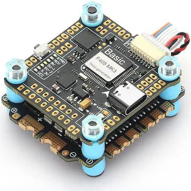 Alt view image 2 of 5 - 30.5x30.5mm MAMBA Stack Basic F405 MK3 F4 Flight Controller F50_BLS / F50_BL32 50A 3-6S Brushless ESC for RC Drone FPV Racing