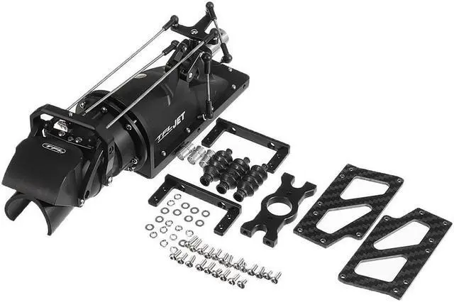 Alt view image 3 of 5 - B54270 Aluminum Alloy Water Jet Thruster Pump without Motor for RC Boat Model Parts